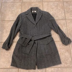 Petite belted jacket